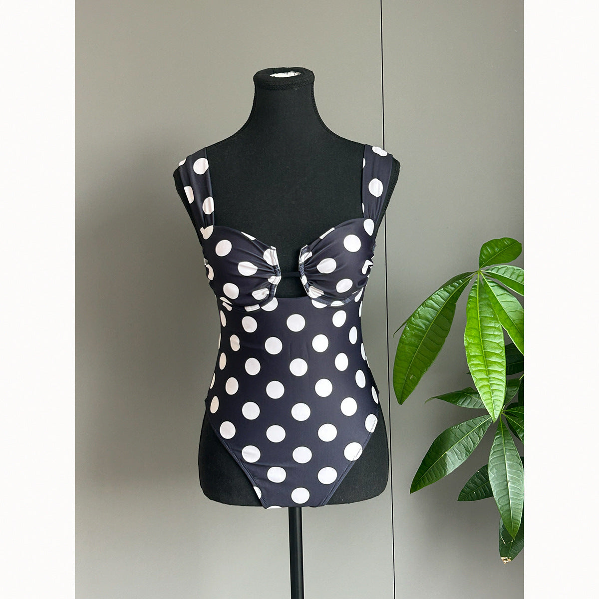 Jumpsuit women bikini women sexy polka dots - Classyfashion24.com