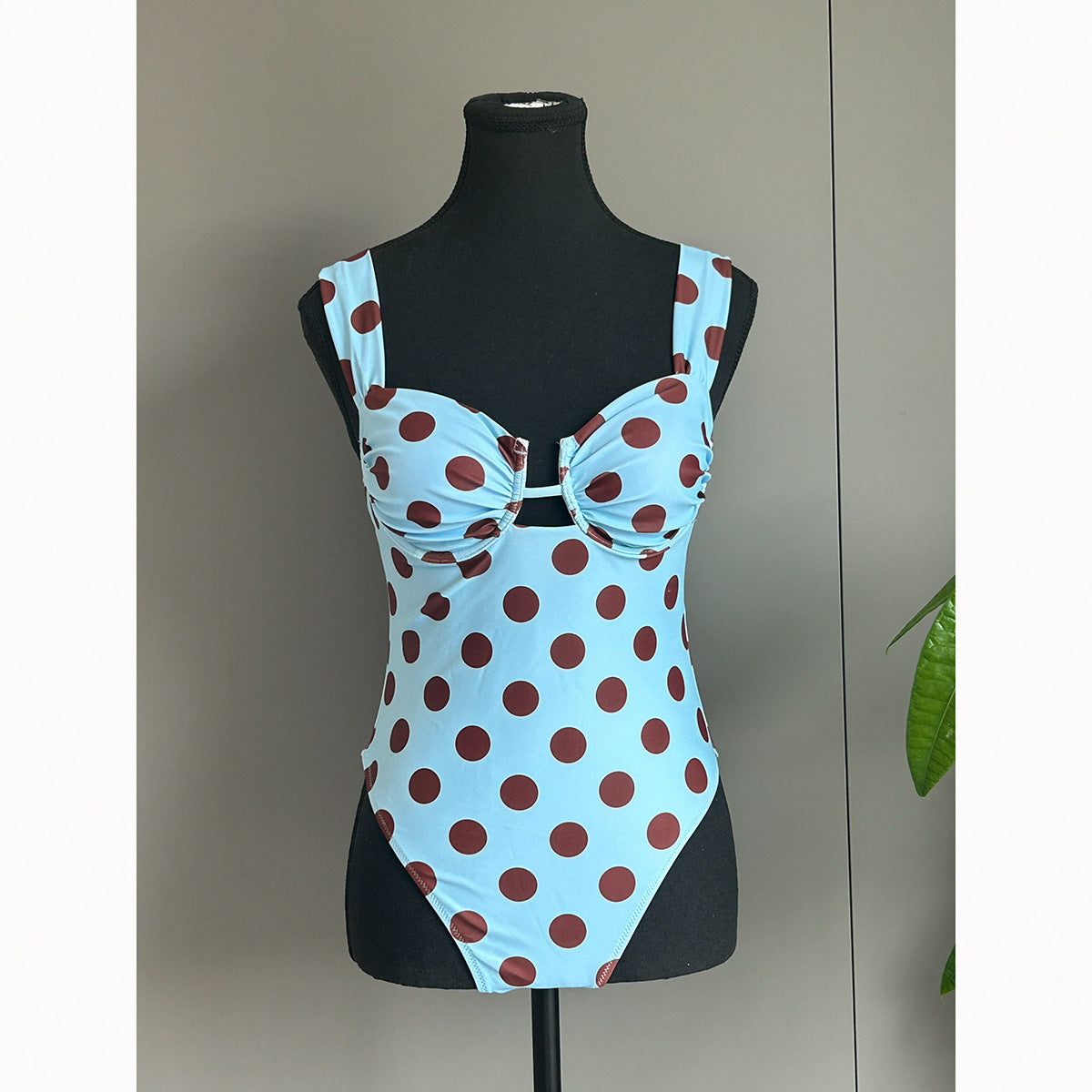 Jumpsuit women bikini women sexy polka dots - Classyfashion24.com
