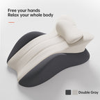 Multi-use Pillows by classyfashionz in double gray, designed for home, couples, and car use, offering support for various act