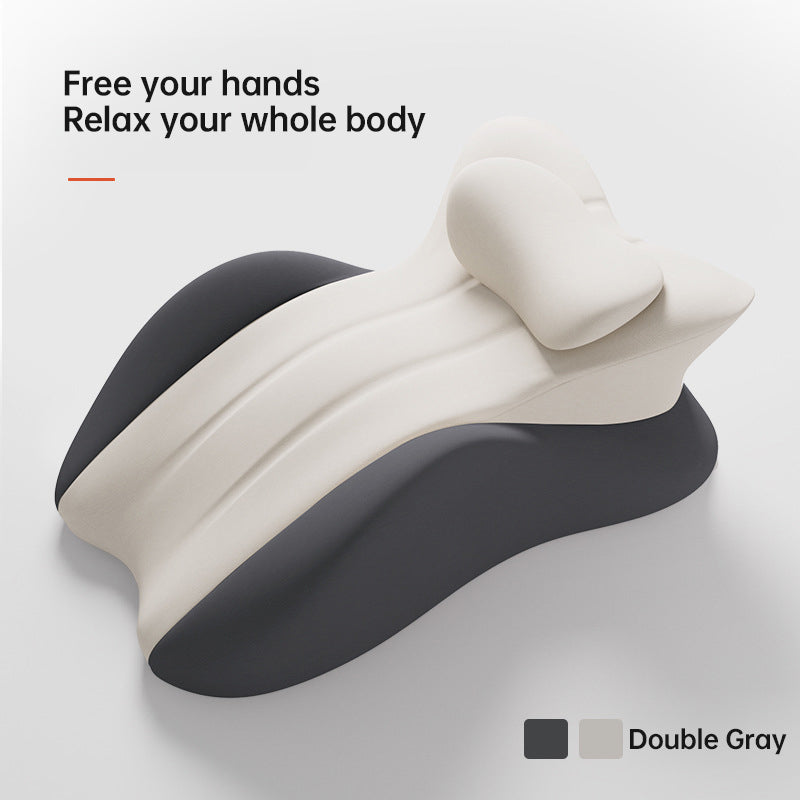 Multi-use Pillows by classyfashionz in double gray, designed for home, couples, and car use, offering support for various act