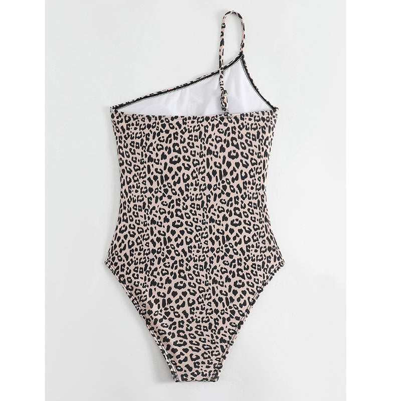 Leopard print one-piece swimsuit - Classyfashion24.com