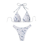 Swimwear Set Women High Waist Sexy Bikini Printed Two-Piece Swim Suit - Classyfashion24.com