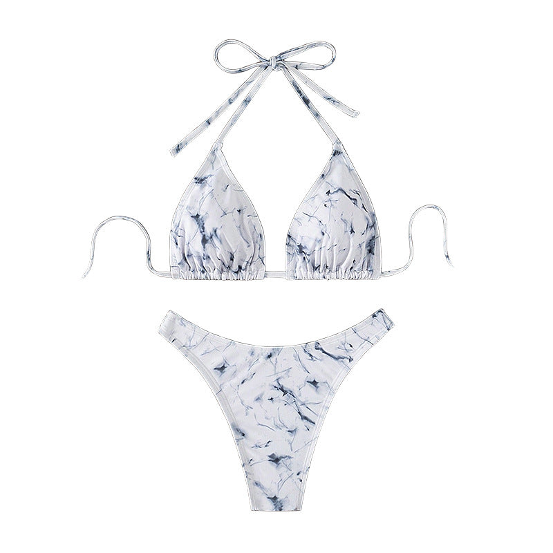Swimwear Set Women High Waist Sexy Bikini Printed Two-Piece Swim Suit - Classyfashion24.com