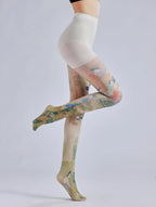 Pattern Printed Pantyhose – Retro and Personalized Bottom Socks