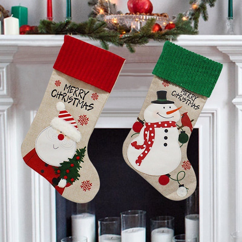 Snowman Christmas Tree Sock Pendants - Classyfashion24.com