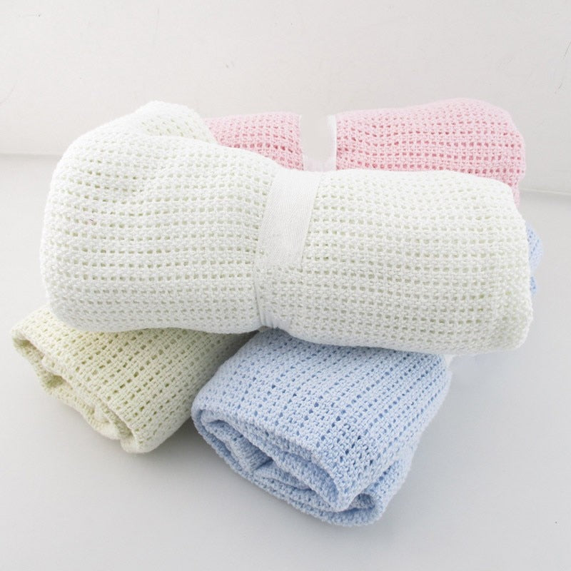 Super-Soft Cotton Newborn Swaddle Blanket