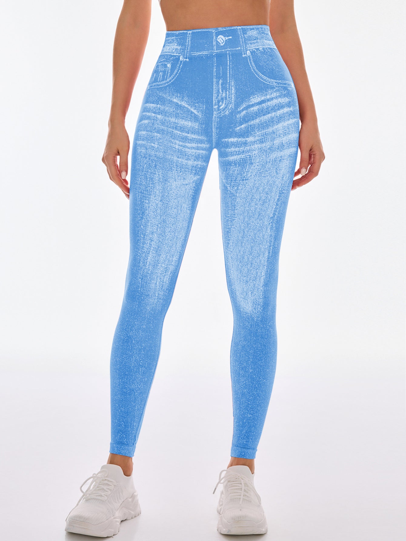 High-Waisted Seamless Yoga Shorts for Women