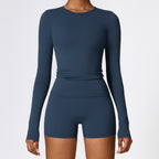 Long-Sleeve Yoga Top for Pilates & Running - Classyfashion24.com