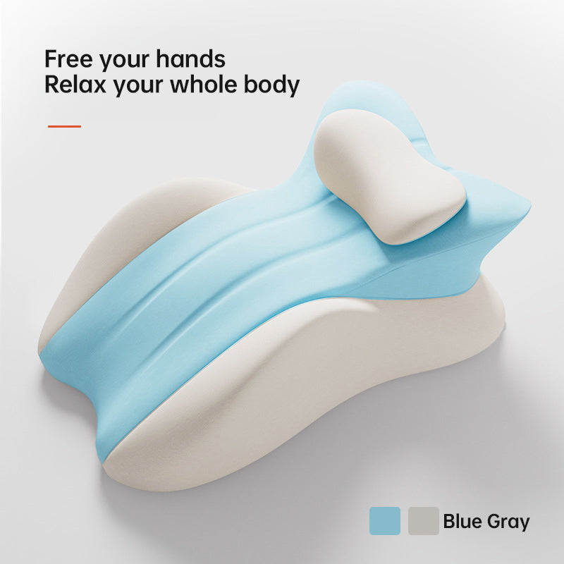 Multi-use Pillows by classyfashionz in blue-gray, designed for home, couples, and car use for support and relaxation.