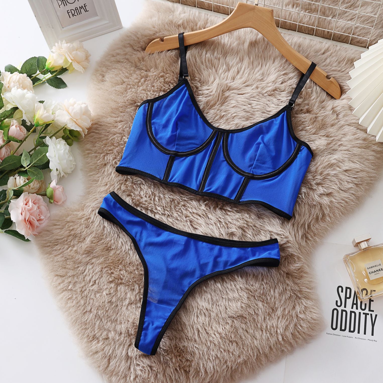 Sexy Transparent Lingerie Set – Lace Net Dress Collection for Women