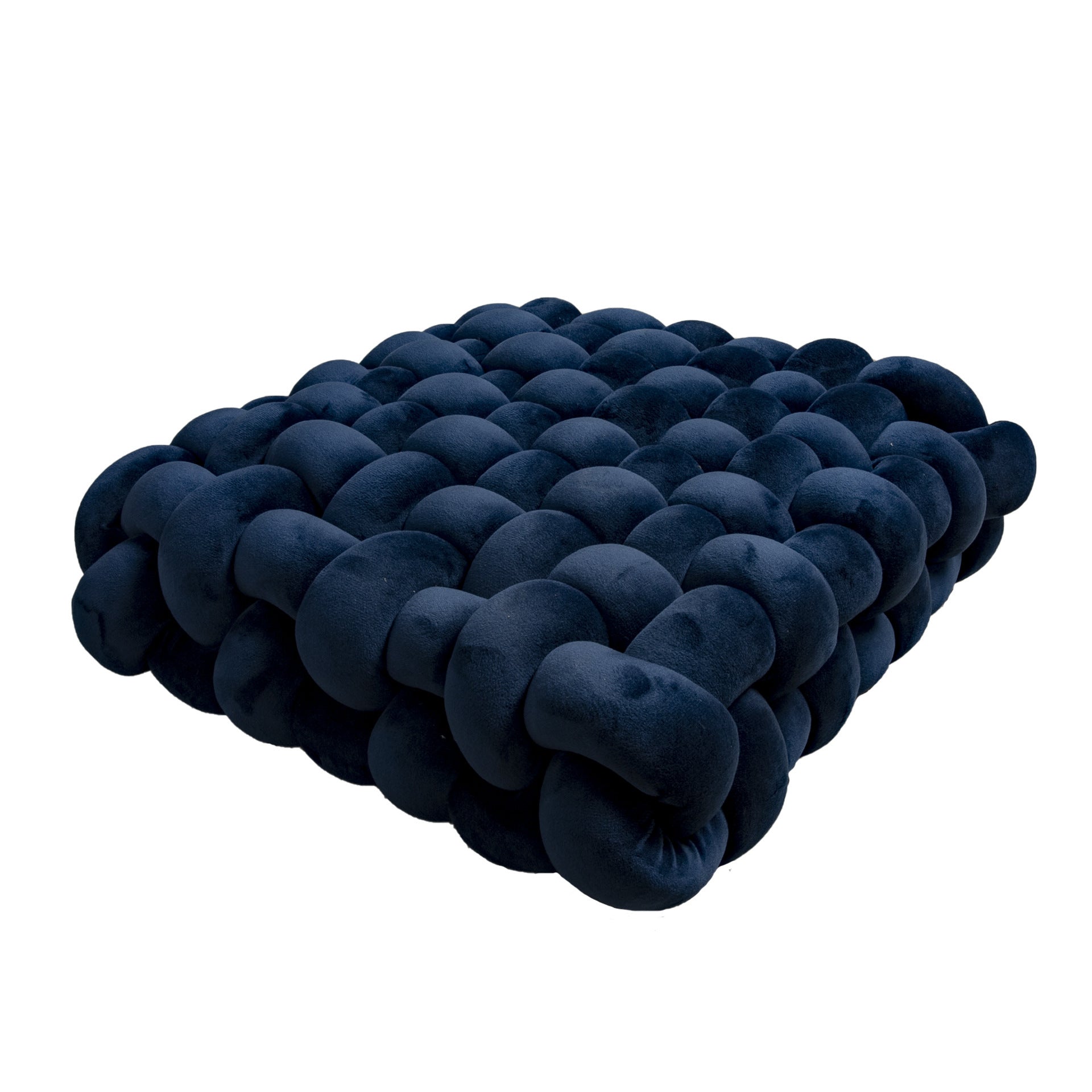 Seat cushion square woven pillow household plush cushion sofa bay window decorative pad