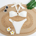 Strapless split swimsuit for women - Classyfashion24.com