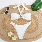 Strapless split swimsuit for women - Classyfashion24.com