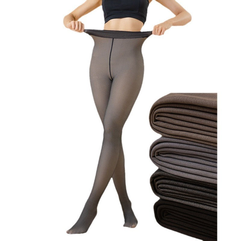 Transparent Leggings – Bare Legs Artifact High Waist Warmth Pants