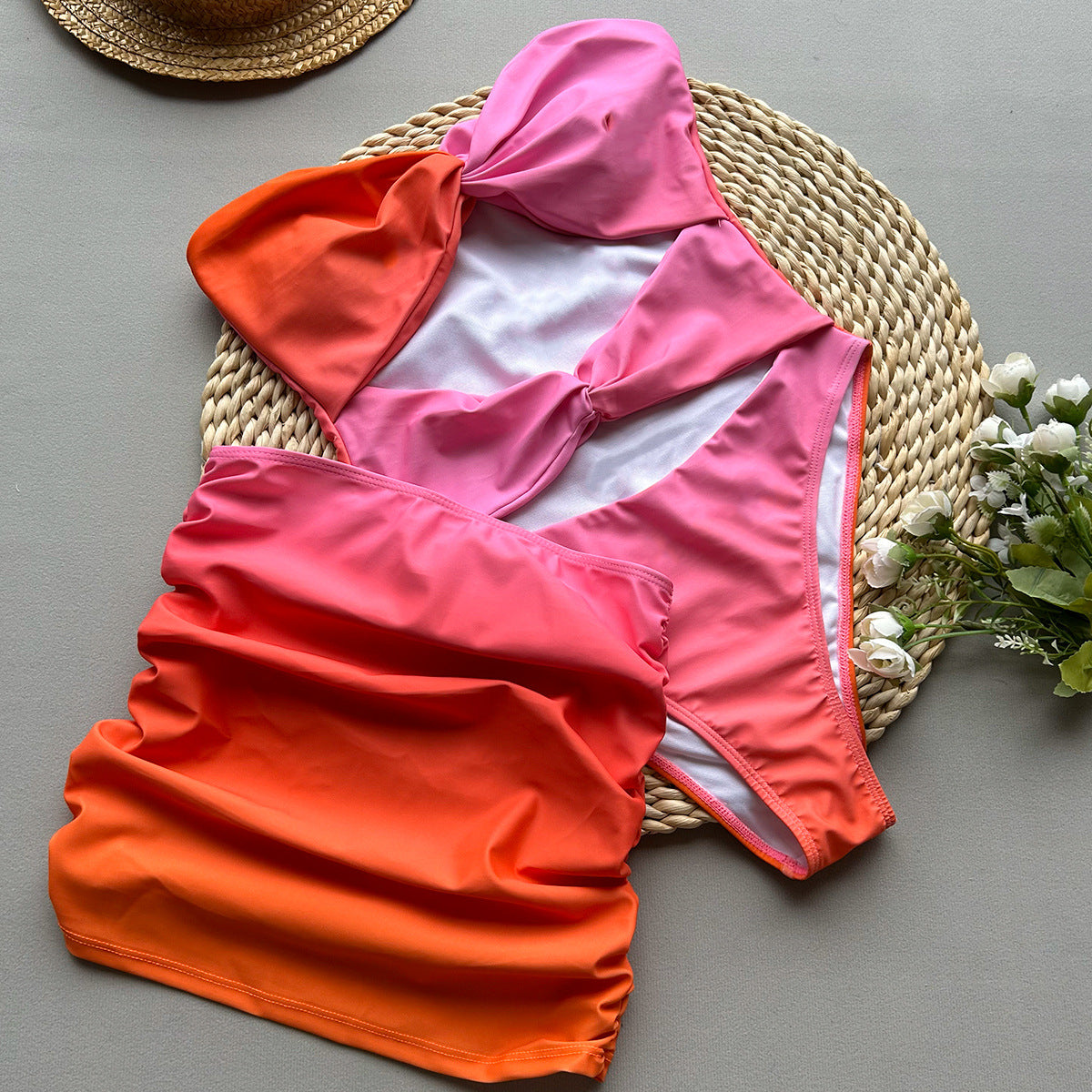 Women's Swimsuit Beach Dress Set - Classyfashion24.com