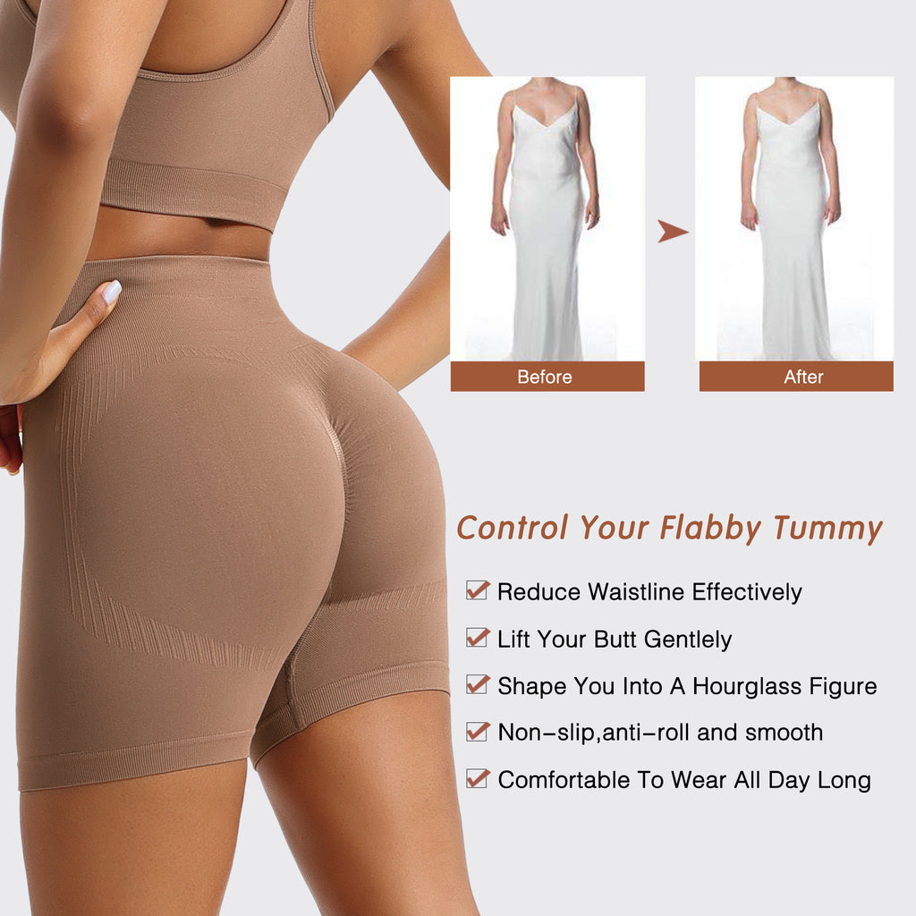 Butt Lifting Pants – High Waist Tummy Control Shapewear Safety Shorts