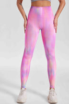 Dyed Aurora High-Waisted Seamless Yoga Pants Tummy Control Fitted Workout Leggings Fitness Pants - Classyfashion24.com