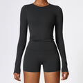 Long-Sleeve Yoga Top for Pilates & Running - Classyfashion24.com