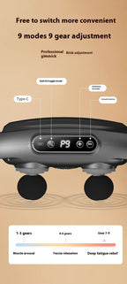 Heated Massage Gun with 6 Heads - Classyfashion24.com