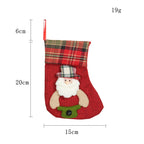 Santa Claus Christmas Tree Sock Pendant