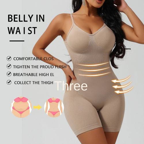 Body Shaping Bodysuit – Sexy Backless Slimming & Full Body Compression