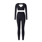 High-Waist Shaping Yoga Suit Set for Women - Classyfashion24.com