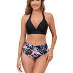 Deep V-neck split bikini bikini - Classyfashion24.com