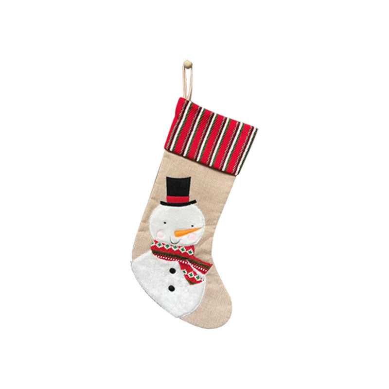 Christmas Snowman Socks Candy Gift Bags