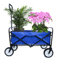 Heavy Duty Folding Utility Wagon – Collapsible All-Terrain Garden & Beach Cart