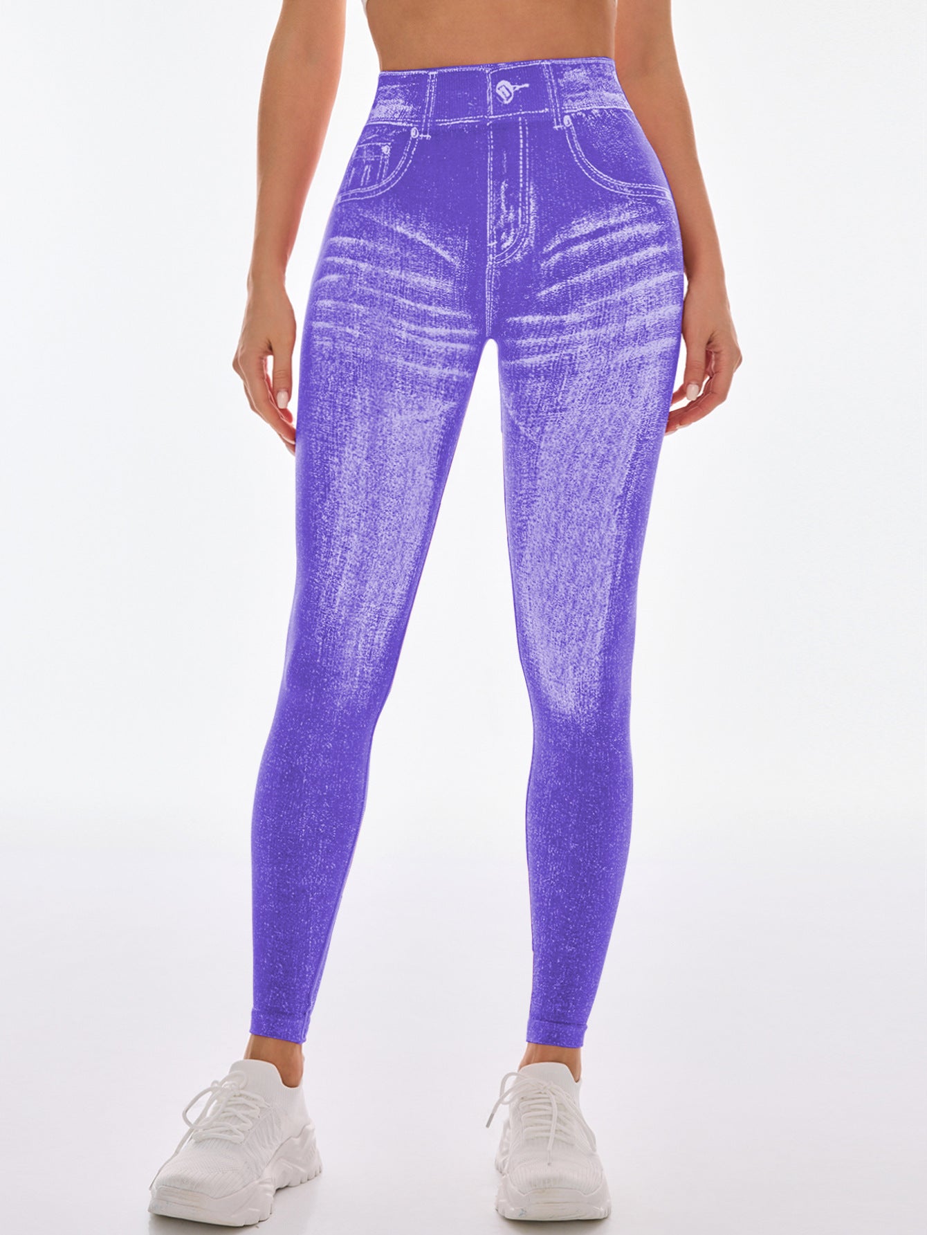 High-Waisted Seamless Yoga Shorts for Women