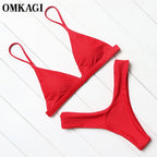 OMKAGI Push-Up Micro Bikini Set for Women