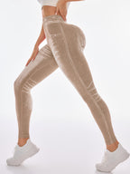 High-Waisted Seamless Yoga Shorts for Women