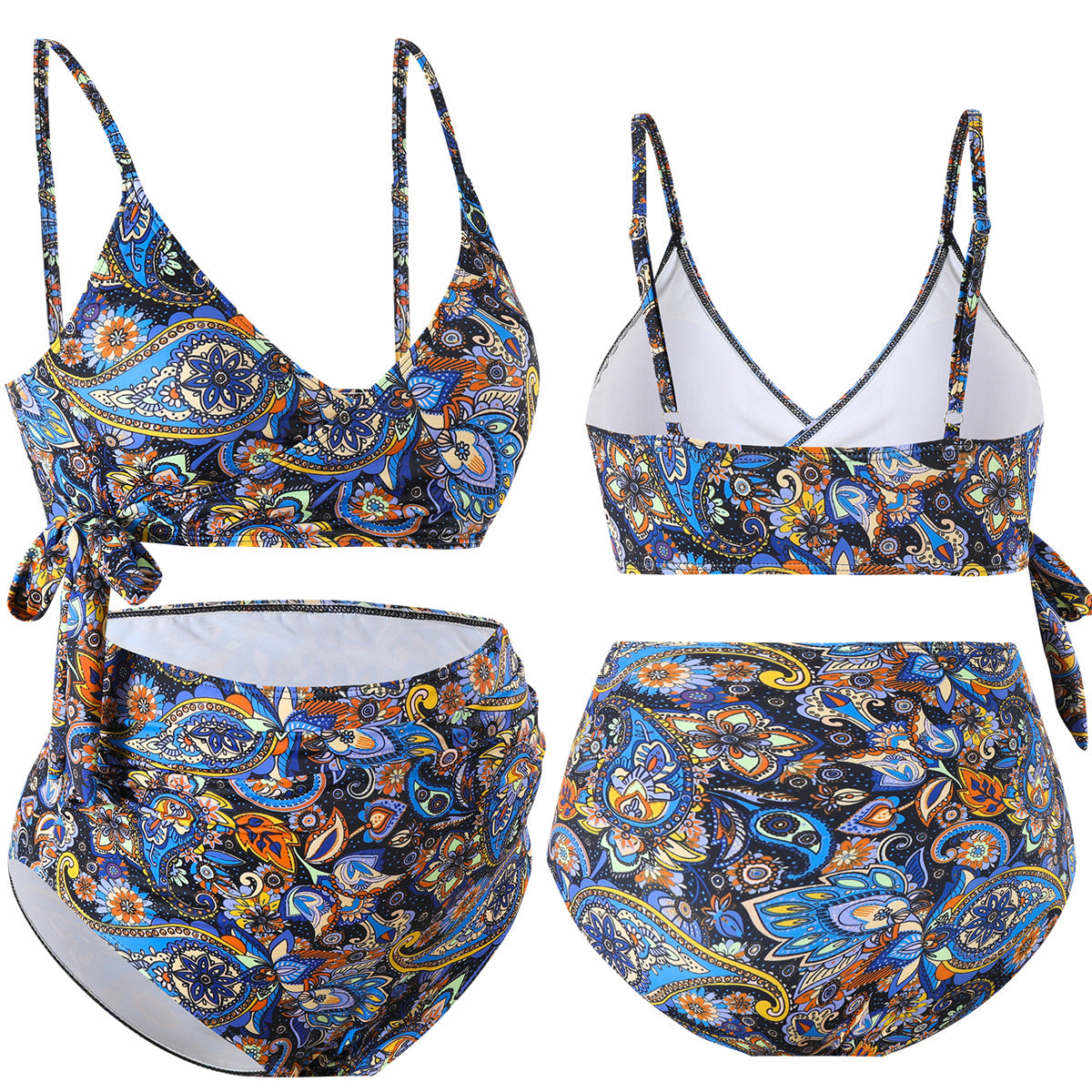 floral bikini swimwear, women's sexy swimwear - Classyfashion24.com