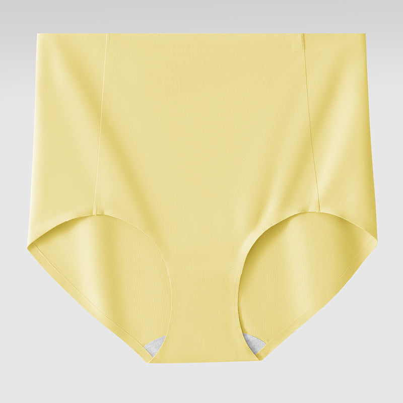 Cotton Antibacterial Breathable Quick-Dry Cooling Seamless High-Waisted Tummy-Control Women's Underwear - Classyfashion24.com