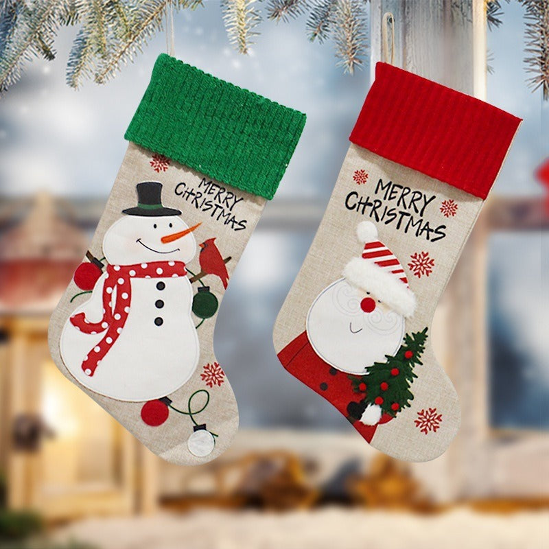 Snowman Christmas Tree Sock Pendants - Classyfashion24.com