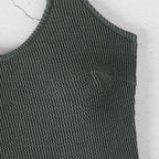 Bikini Swimwear for Women, Pure Color One-Piece Backless High-Waisted Swimsuit - Classyfashion24.com