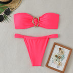 Ring Bikini Strapless Cross-border Separated Swimwear - Classyfashion24.com