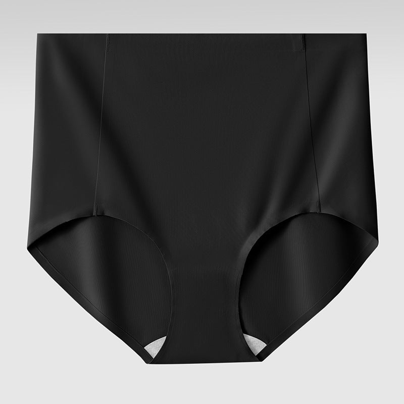 Cotton Antibacterial Breathable Quick-Dry Cooling Seamless High-Waisted Tummy-Control Women's Underwear - Classyfashion24.com