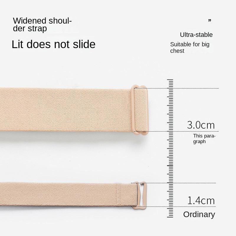 Breathable nylon fabric detail of pink wireless lingerie.