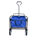 Heavy Duty Folding Utility Wagon – Collapsible All-Terrain Garden & Beach Cart
