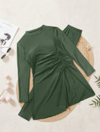 Women's two-piece swimsuit set with long sleeves - Classyfashion24.com