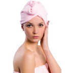 Water-Absorbing Hair Drying Towel Cap - Classyfashion24.com