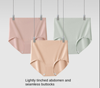 Cotton Antibacterial Breathable Quick-Dry Cooling Seamless High-Waisted Tummy-Control Women's Underwear - Classyfashion24.com