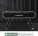 Professional 56-Inch Foosball Table by ClassyFashionz, featuring a sleek design with red and blue players, ideal for arcade s