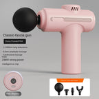 Mini Portable Massage Gun with 4 Heads - Classyfashion24.com