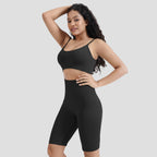 Sports Fitness Waist-Cinching Hip-Lifting Abdominal Support Pants Set - Classyfashion24.com