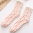 Coral Plush Kids Winter Floor Socks - Classyfashion24.com