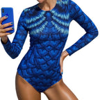 Swimwear for Women, Long Sleeve Quick-Dry One-Piece Bikini - Classyfashion24.com
