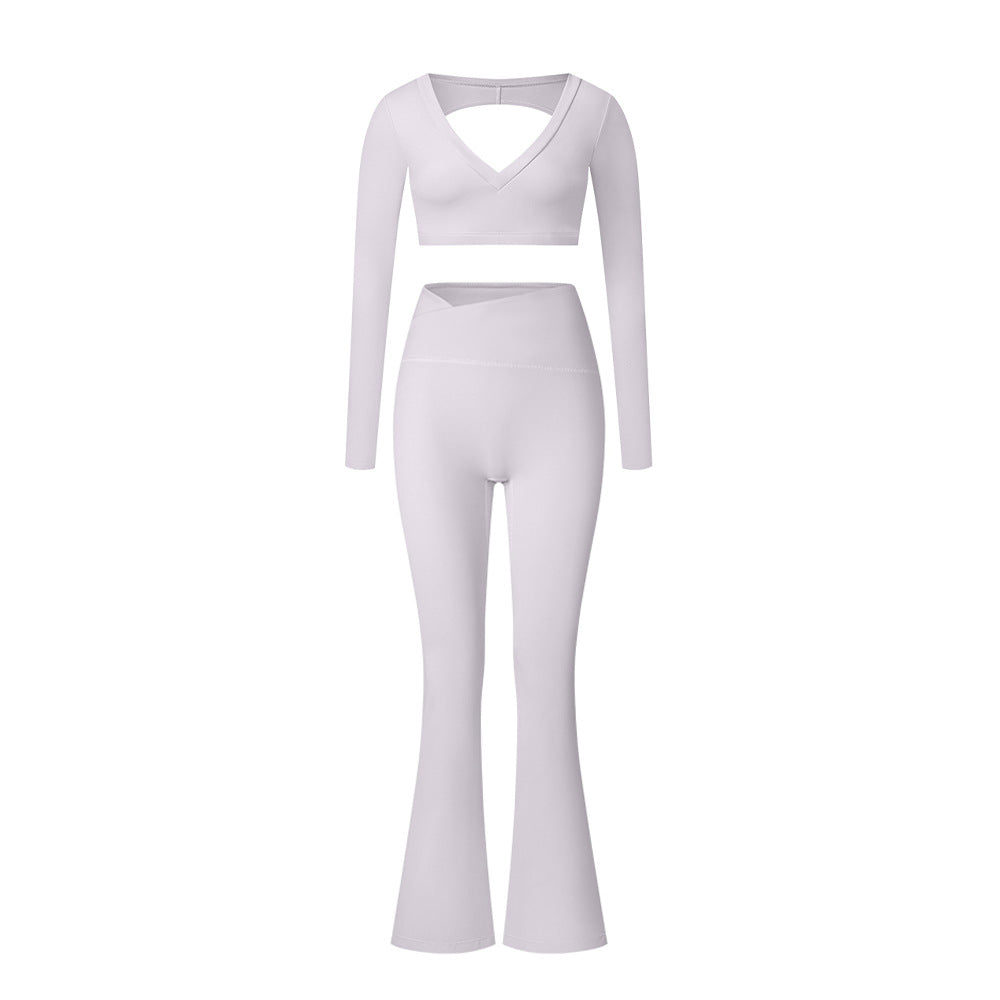 High-Waist Shaping Yoga Suit Set for Women