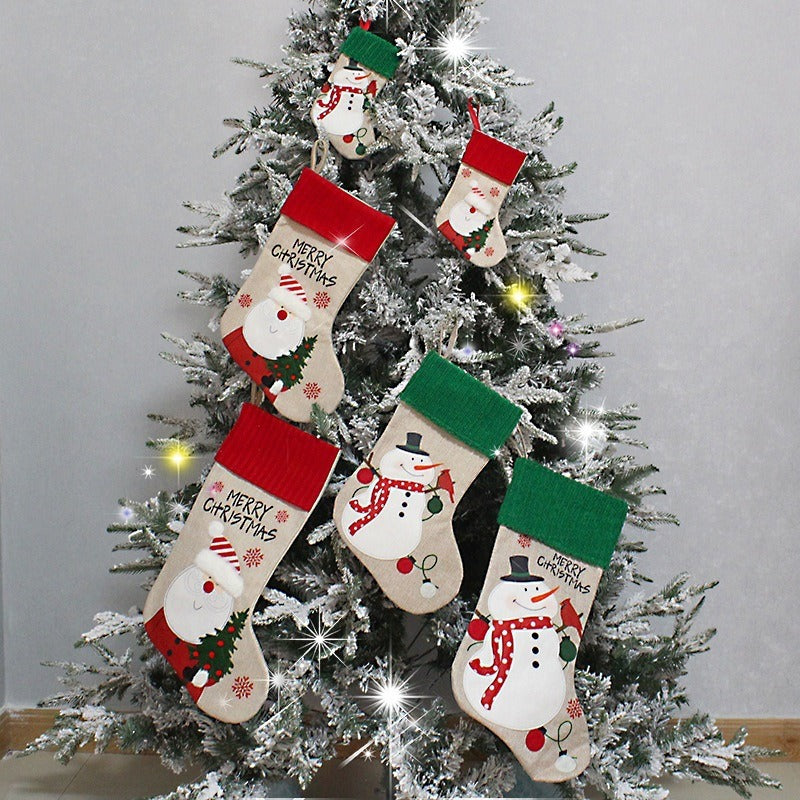 Snowman Christmas Tree Sock Pendants - Classyfashion24.com